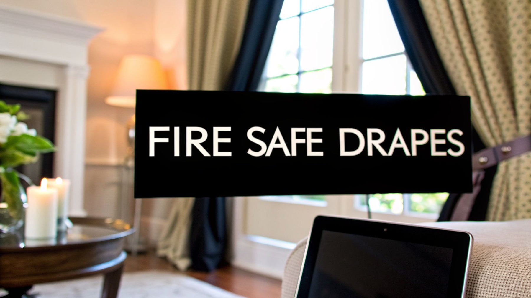Flame Retardant Drapes: A Guide to Home Fire Safety