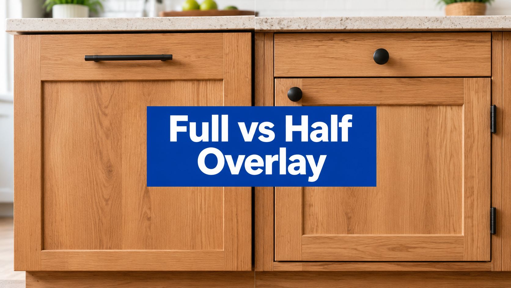 Full Overlay vs Half Overlay: A Cabinet Guide for 2026