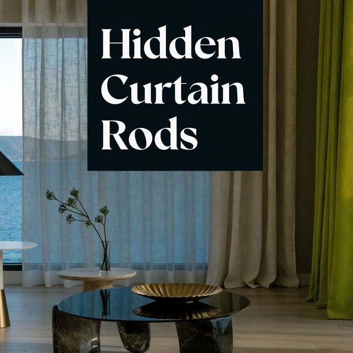 Hidden Curtain Rods A Guide to a Flawless Finish