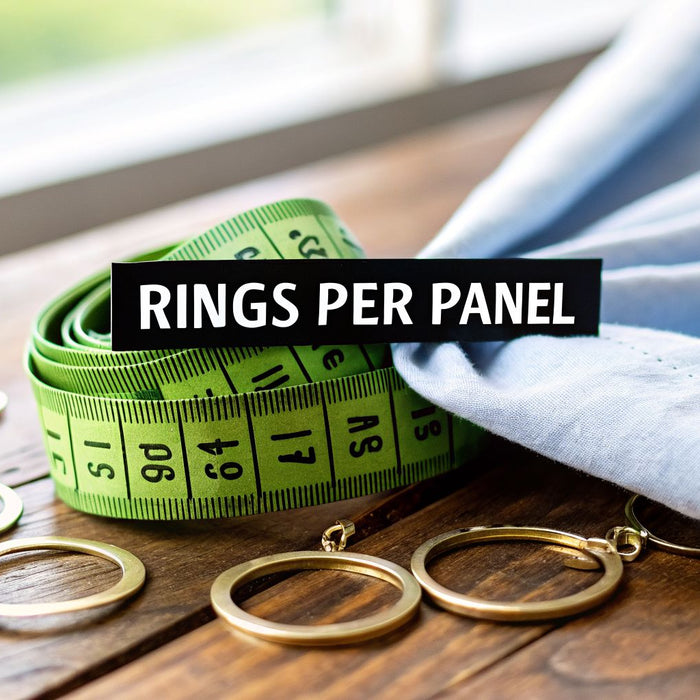 How Many Drapery Rings Per Panel? An Expert's Guide