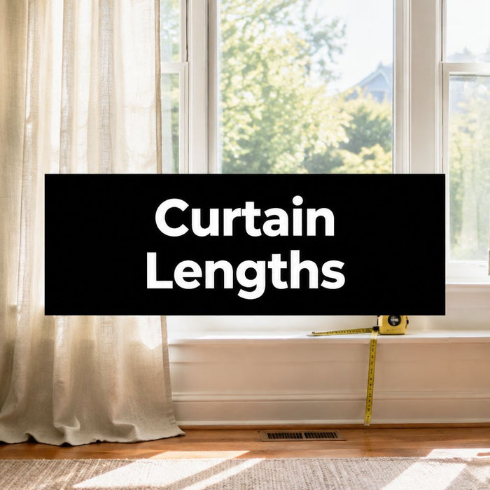How to Choose Curtain Length for Every Room and Window
