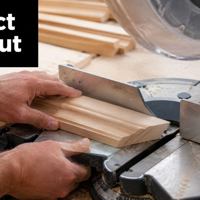 How to Cut 45 Degree Angle Molding Without Gaps