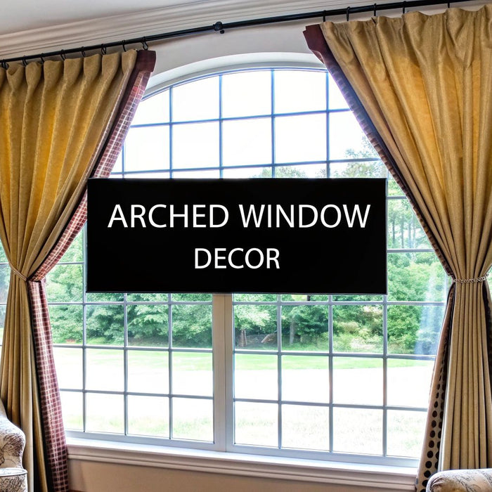 How to Decorate Arched Windows: A Guide to Curtains & Shades