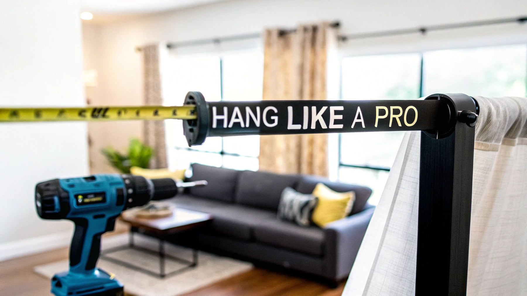 How to Hang a Curtain Like a Pro: A Definitive Guide
