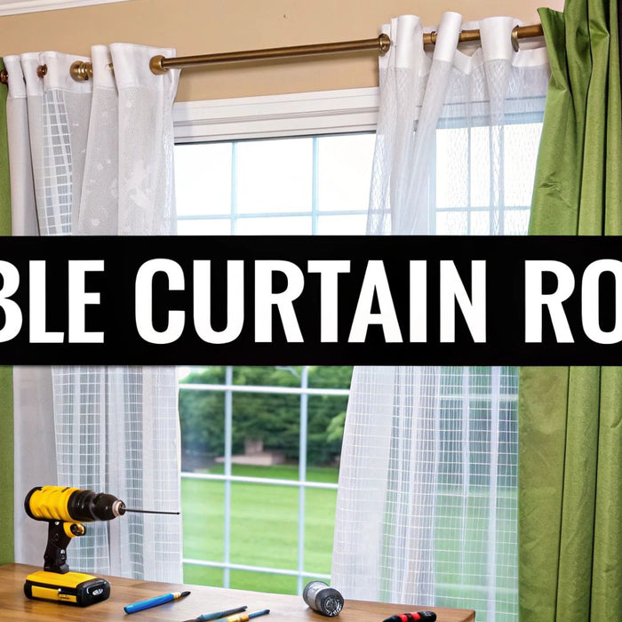How to Hang Double Curtain Rods Like a Pro