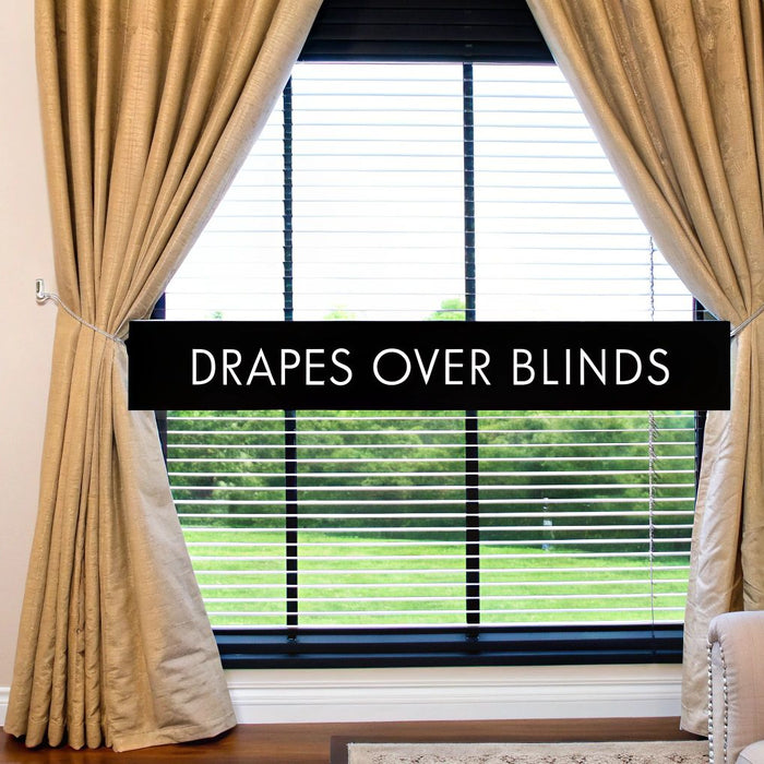 How to Hang Drapes Over Vertical Blinds: A 4-Step Guide