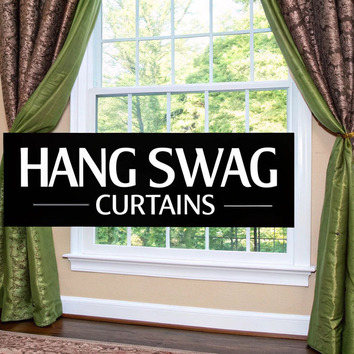 How to Hang Swag Curtains Like a Pro: A Step-by-Step Guide