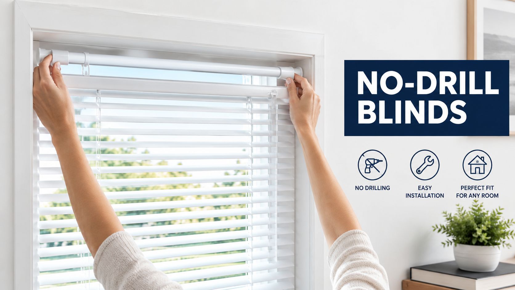 How to Install Blinds Without Drilling