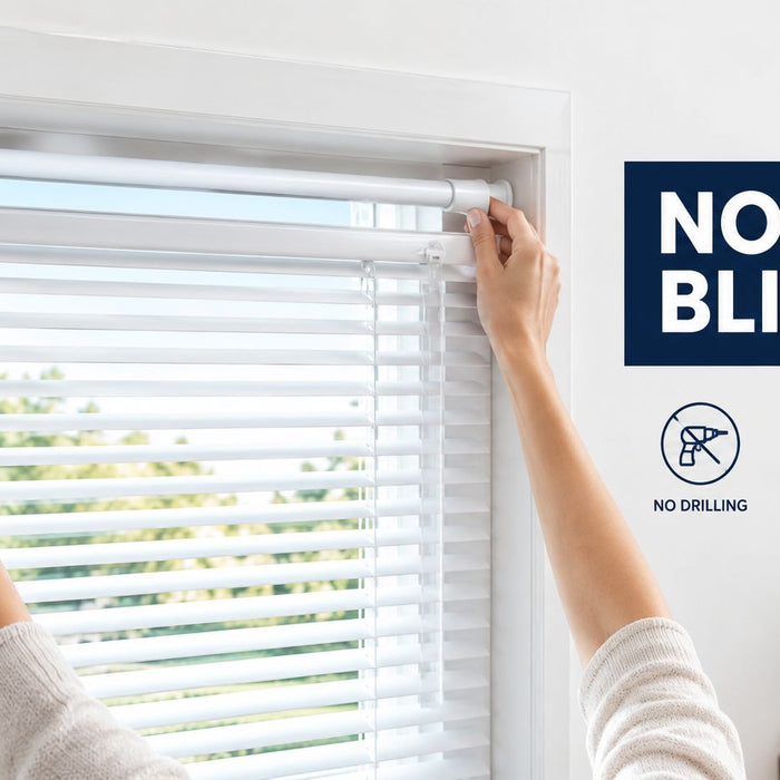 How to Install Blinds Without Drilling