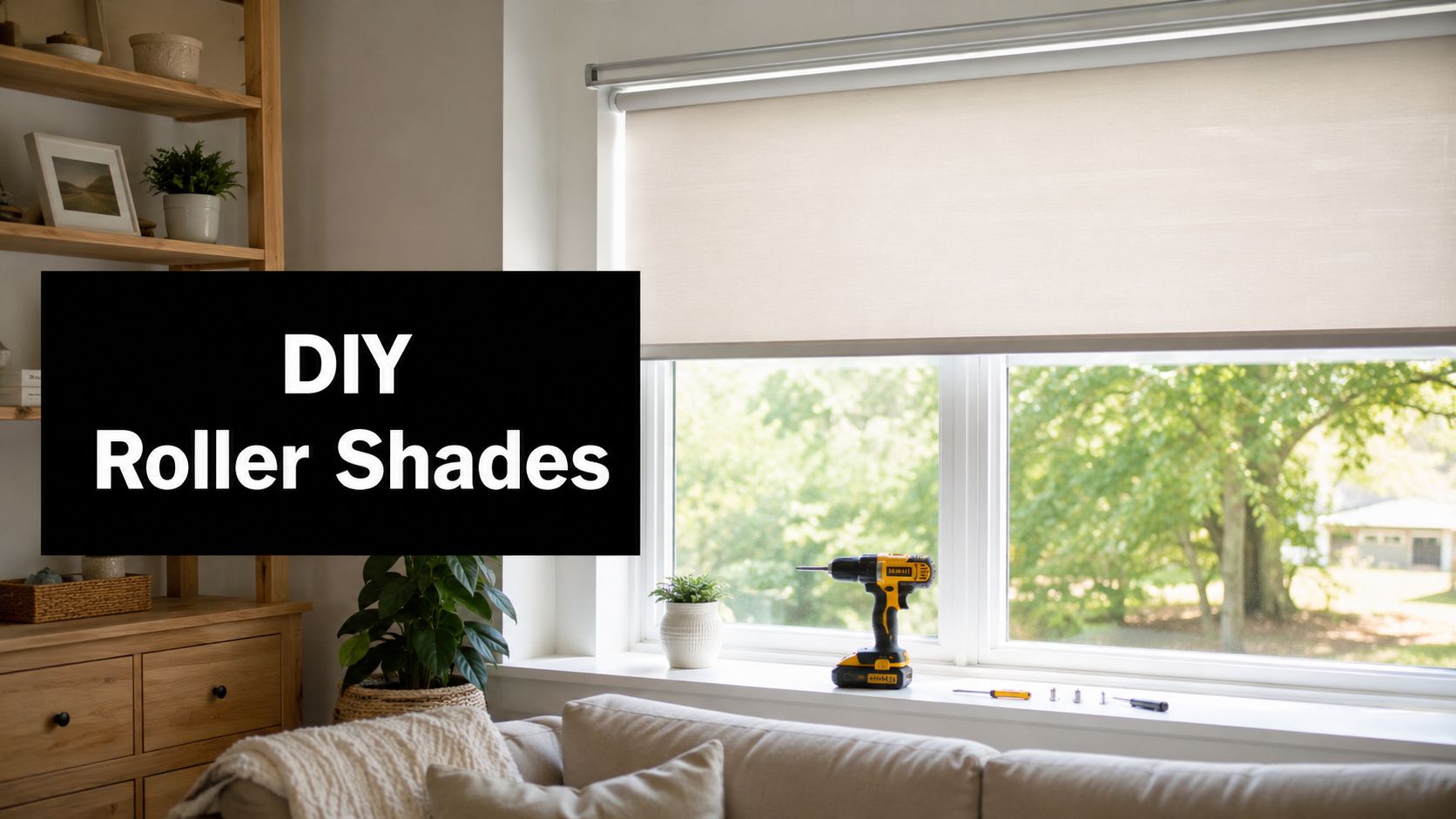 How to Install Roller Shades: A Complete DIY Guide