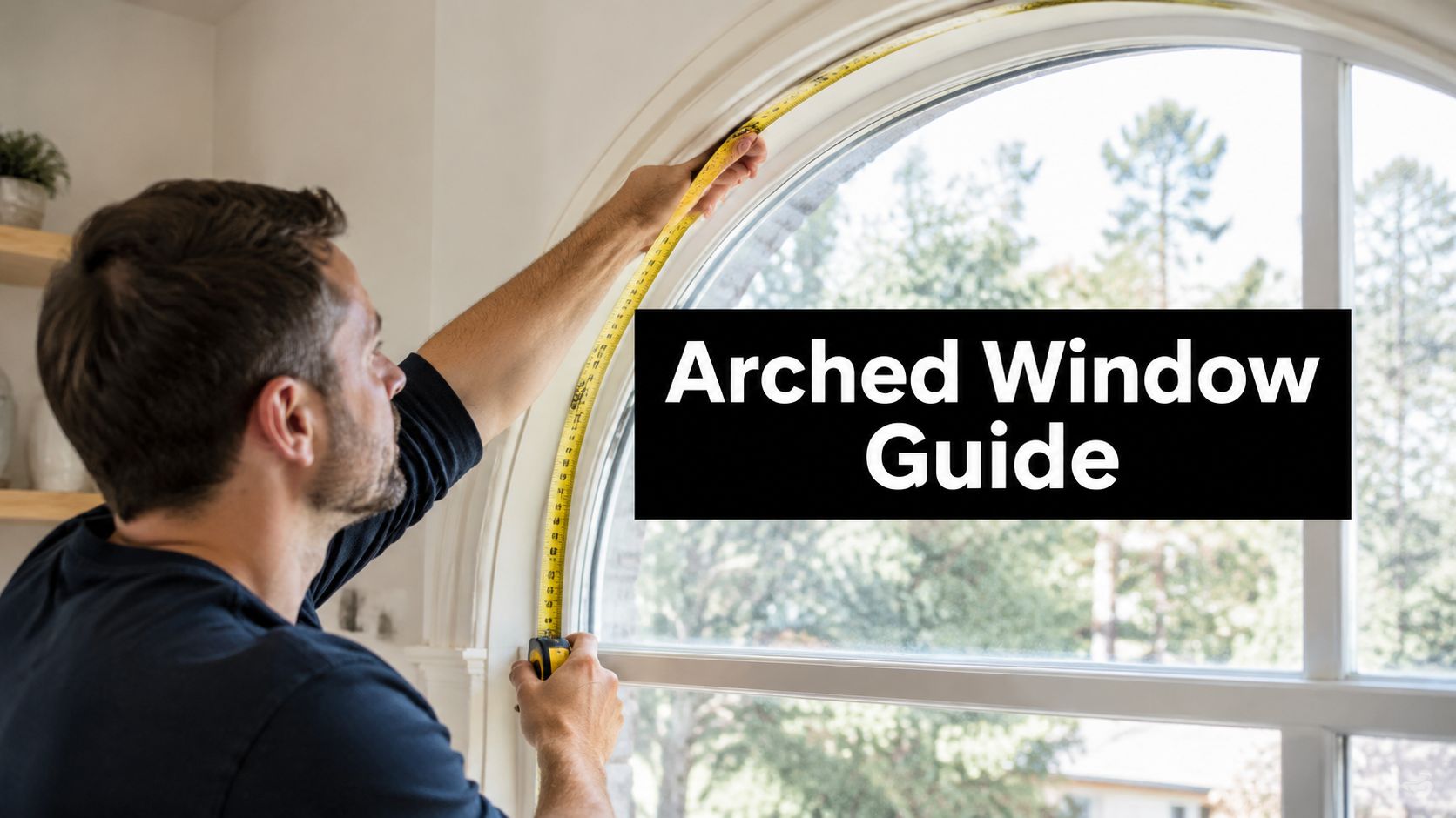 How to Measure Arched Windows the Right Way