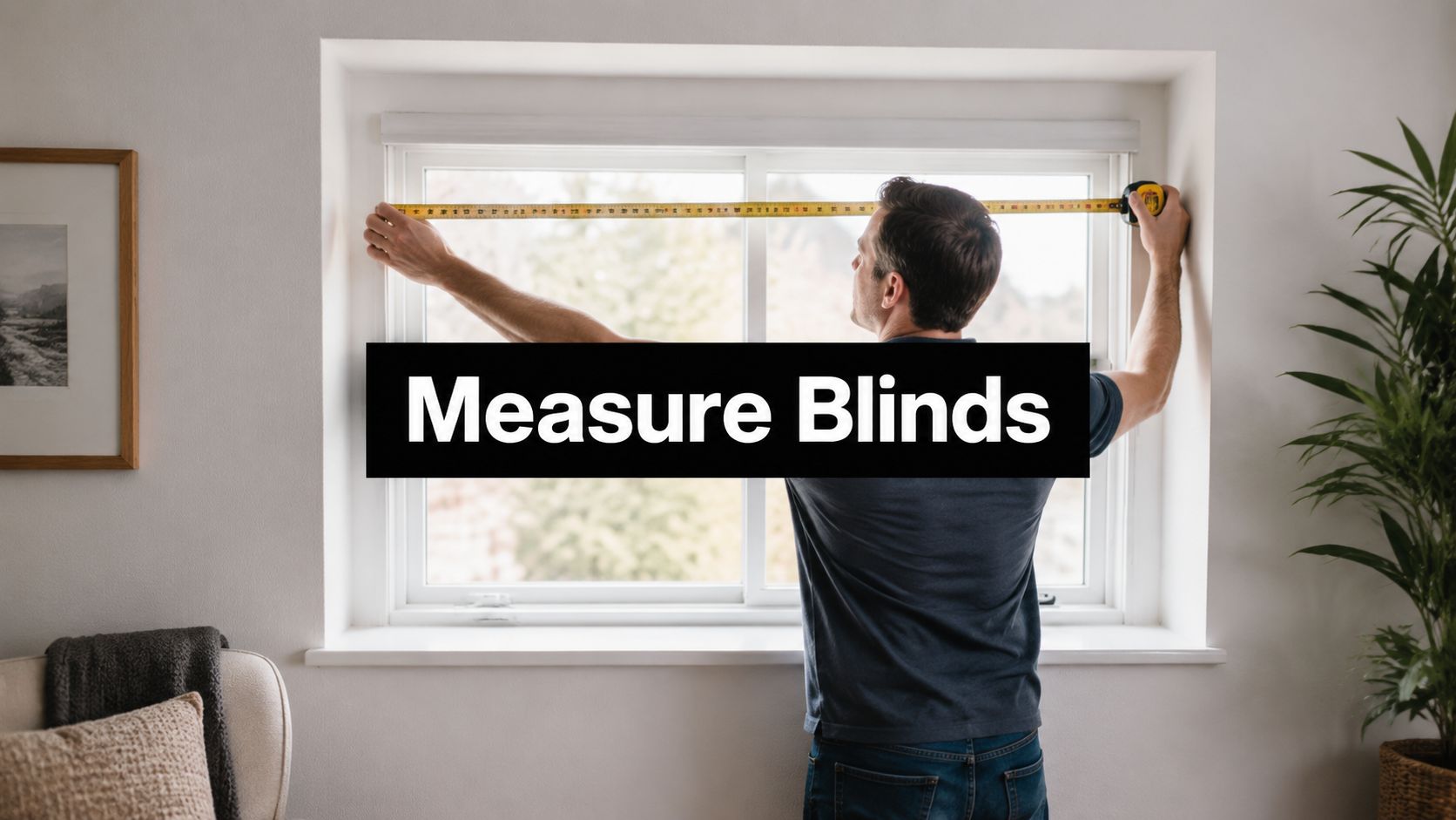 How to Measure Blinds for Inside Mount the Right Way