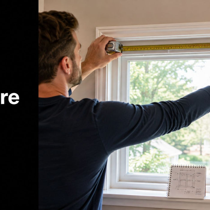 How to Measure for Roller Shades the Right Way