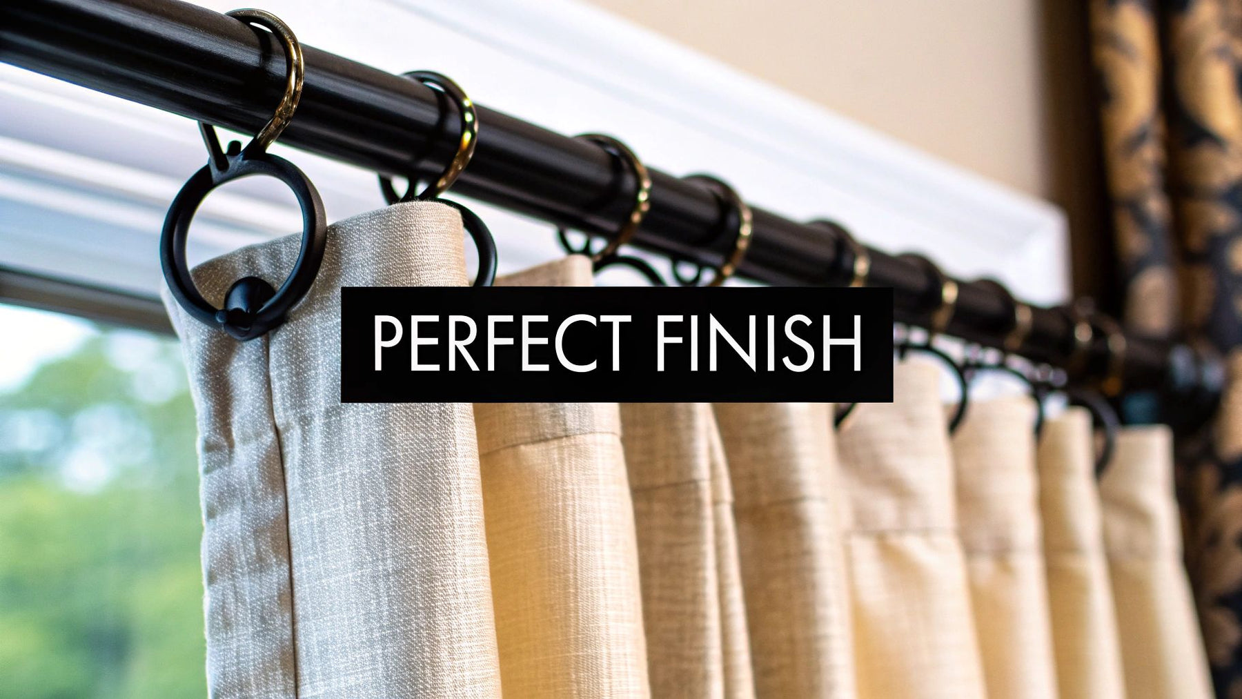 How to Use Drapery Hooks with Rings for a Perfect Finish