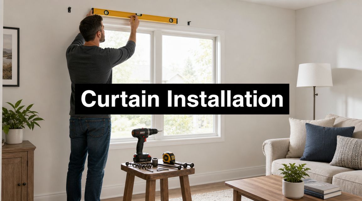 Installation of Curtains: A Pro's Step-by-Step Guide