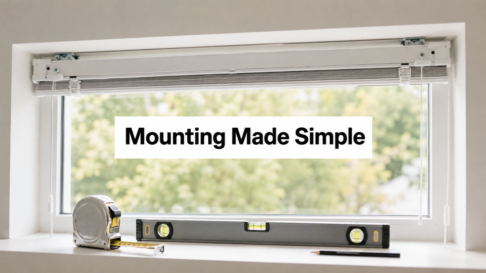 Inside Mount Blinds Installation Made Simple