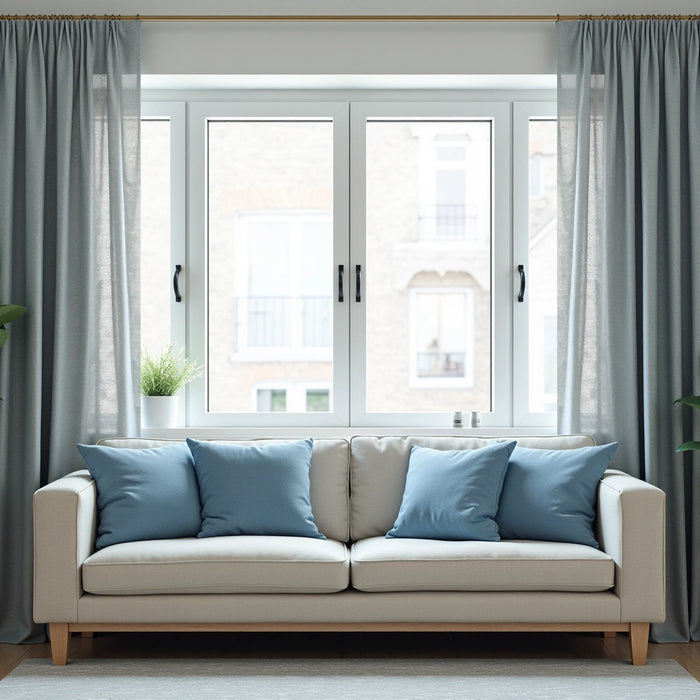 4 Steps to Choose Gray and Blue Curtains for Your Home