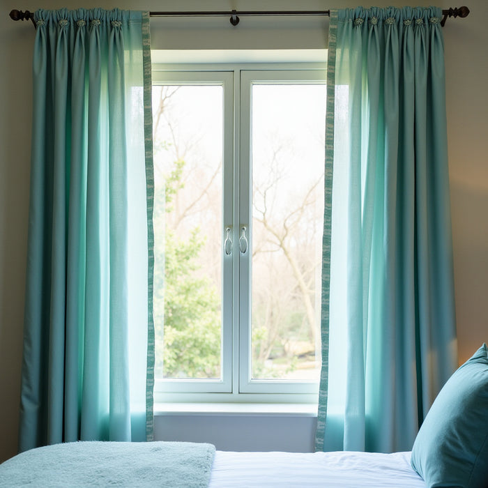 4 Steps to Choose Blue and Green Curtains for Bedroom