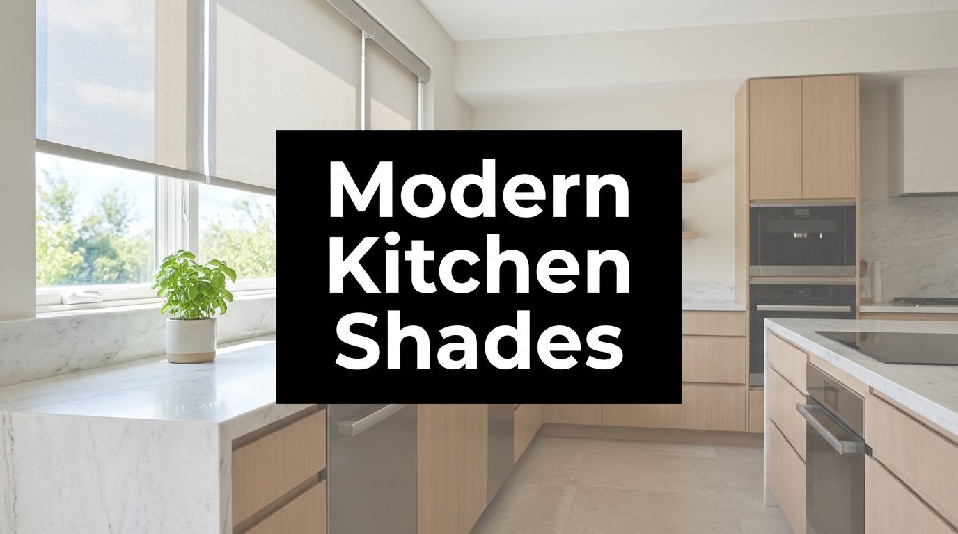 Kitchen Window Coverings Modern: A Practical Style Guide