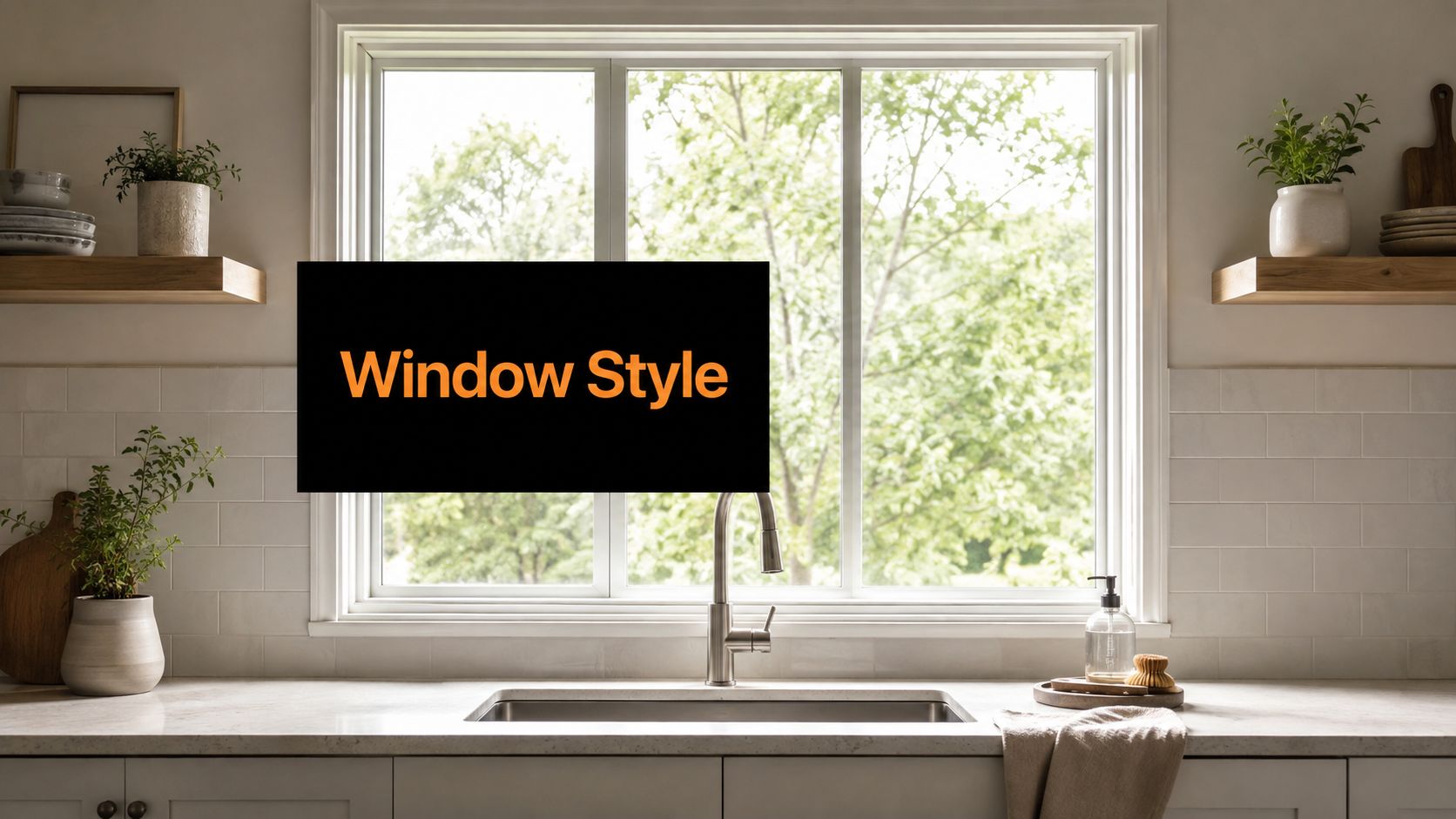 Large Kitchen Window Over Sink: Safety, Style & Treatments