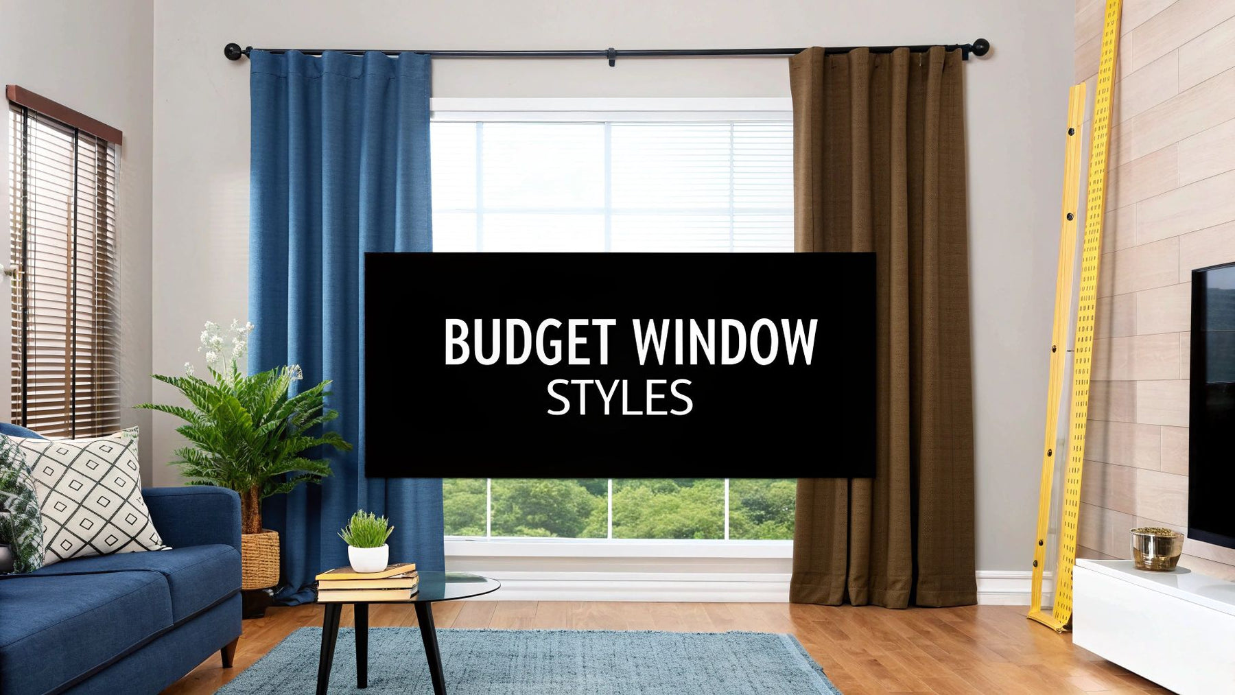 Low Cost Window Coverings That Look Deceptively Expensive