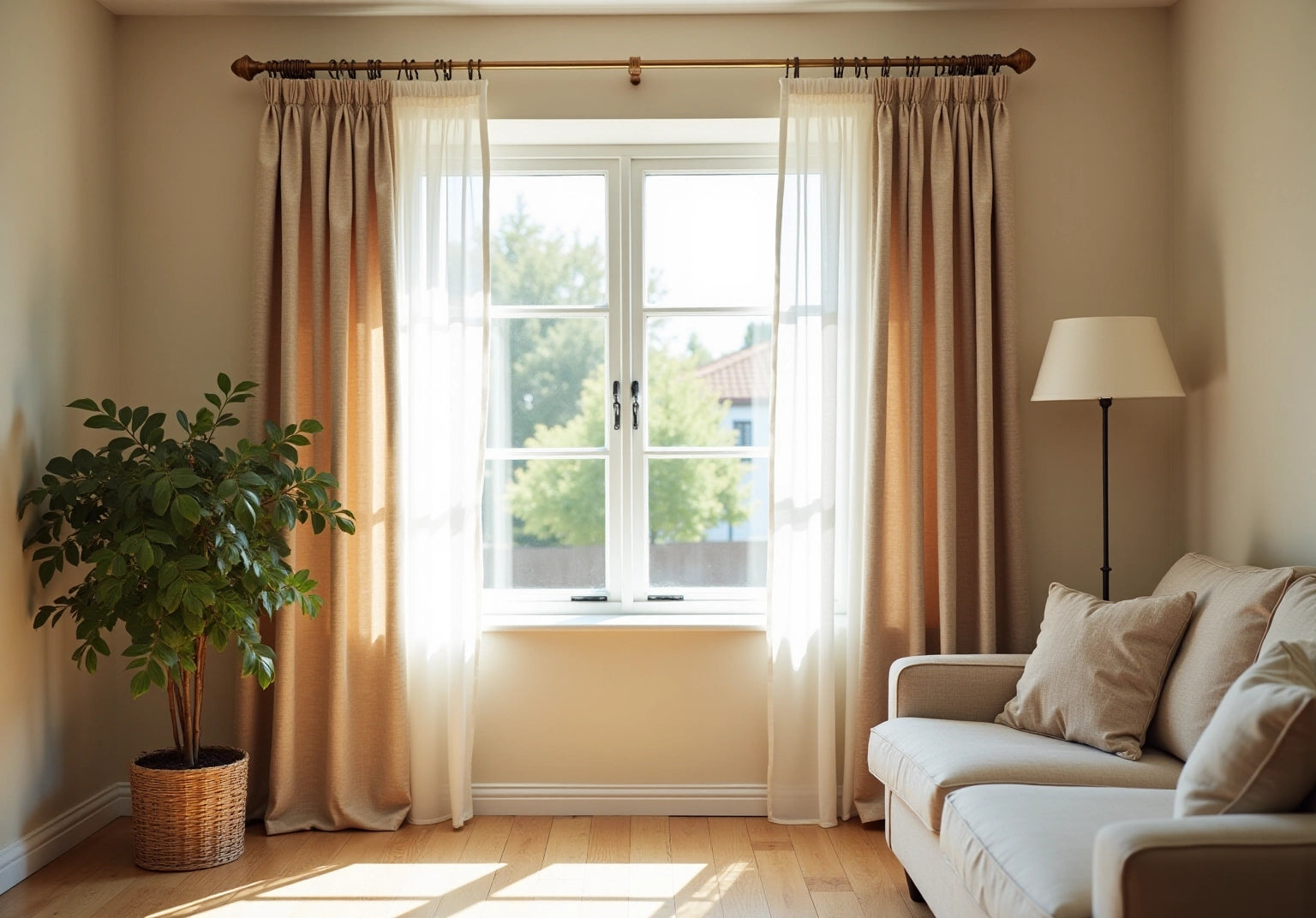 Cotton Curtains: Steps to Choose, Measure, and Install