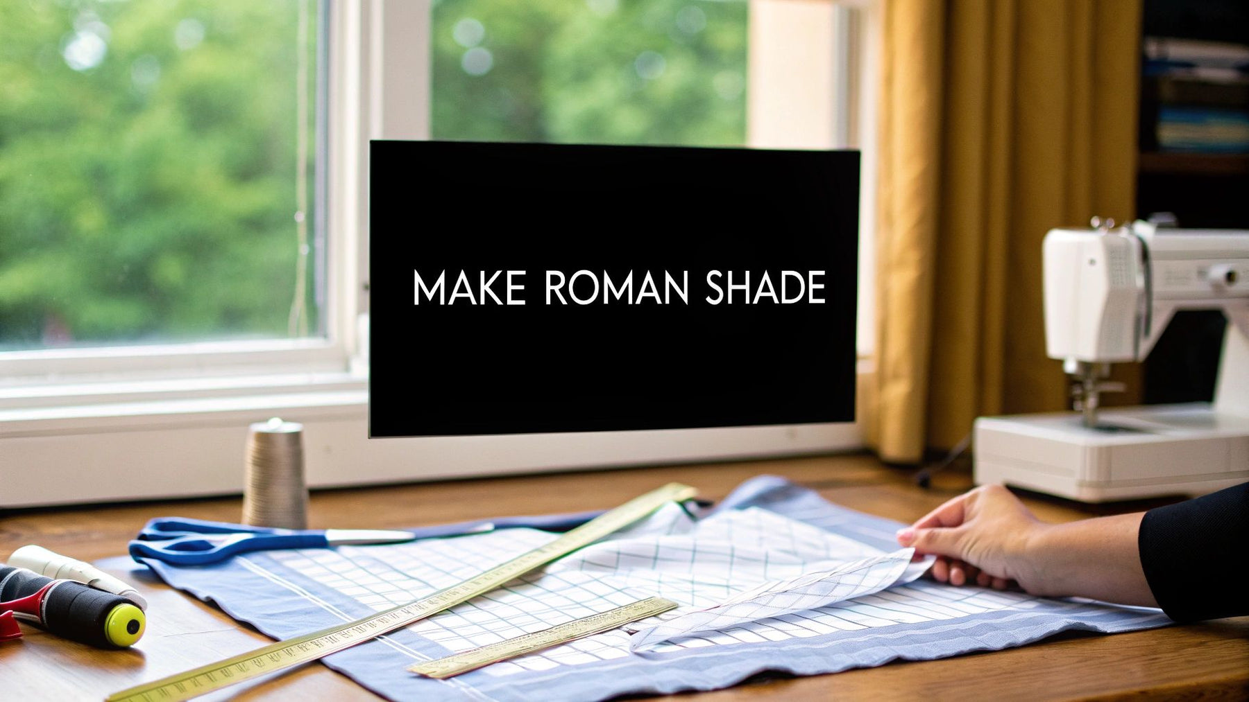 How to Make a Roman Shade: Your Stunning DIY Guide