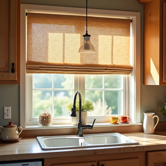 7 Kitchen Curtain Red Options to Brighten Your Space