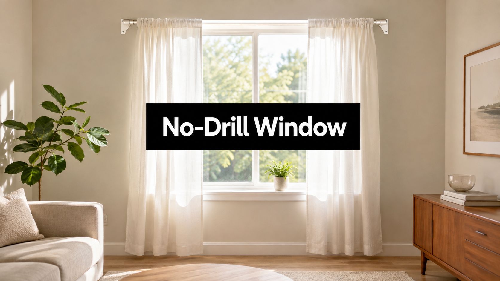 No Drill Window Treatments: Renter-Friendly Guide