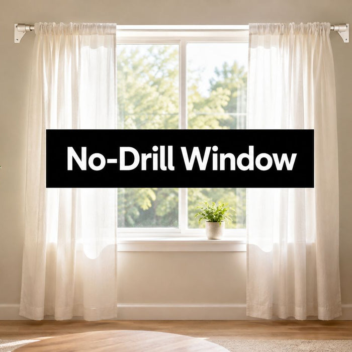 No Drill Window Treatments: Renter-Friendly Guide