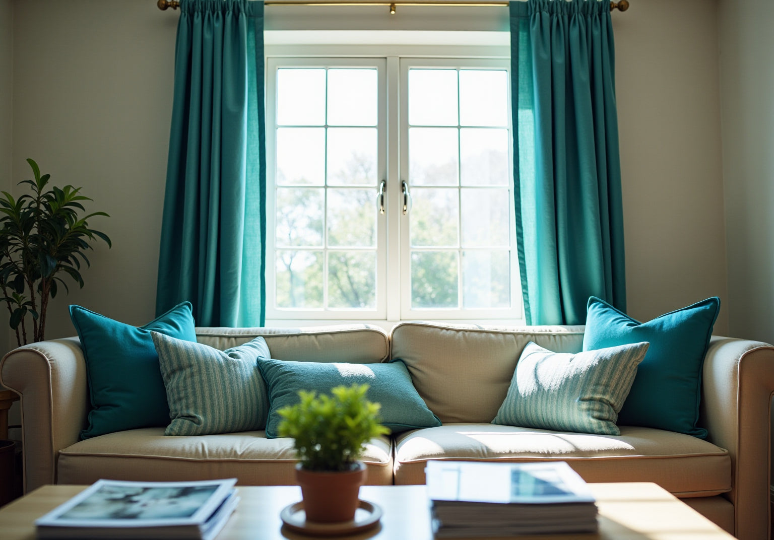 4 Steps to Choose Blue and Green Striped Curtains