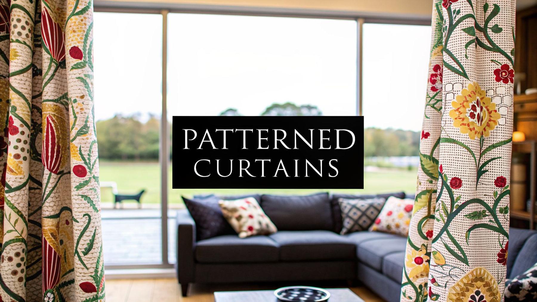 Patterned Curtains for Your Living Room: A Complete Guide to Style