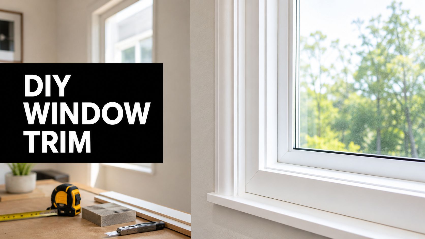 Peel and Stick Window Trim: Complete DIY Guide for 2026