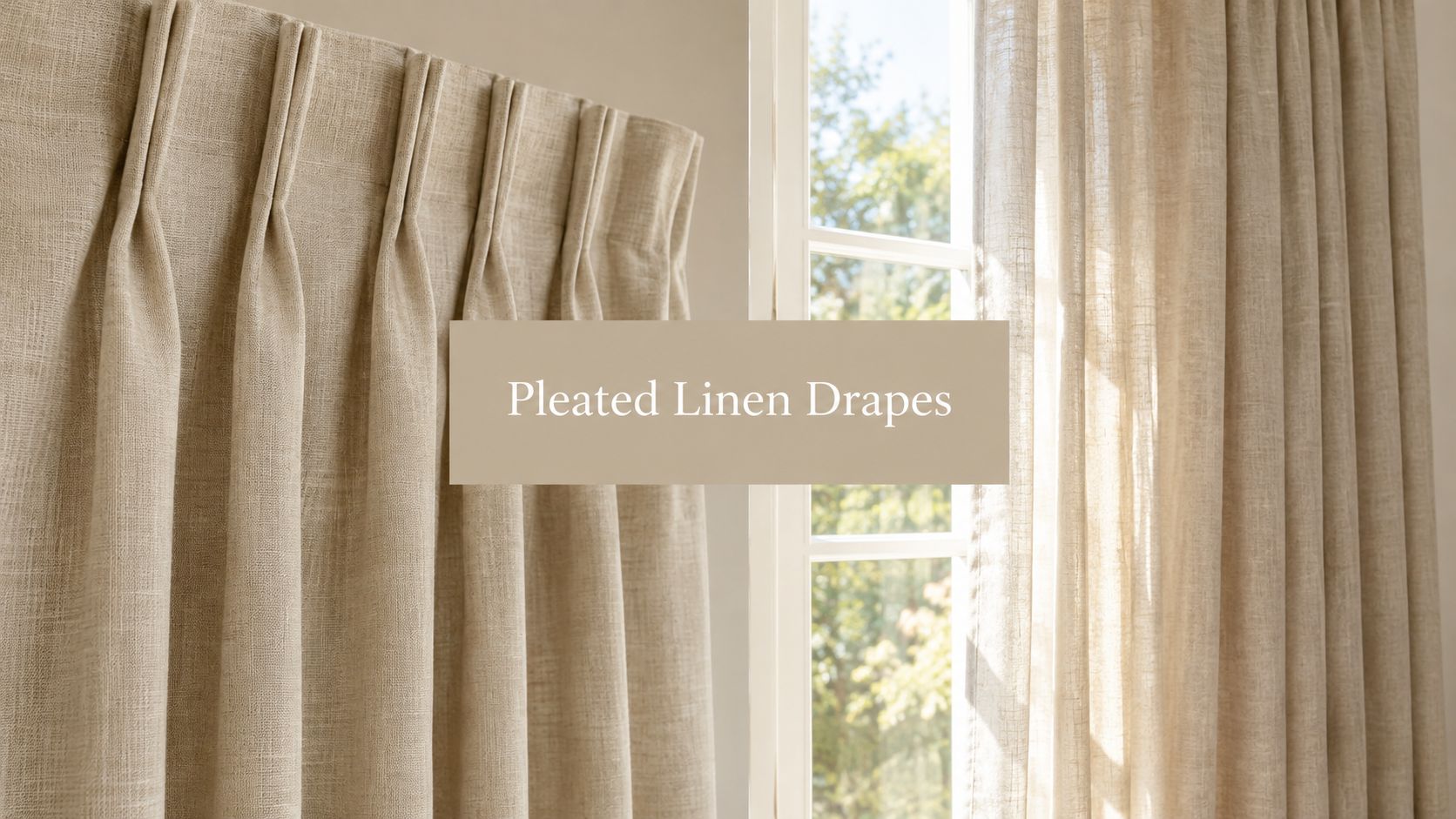 Pleated Linen Drapes: A Complete Buying and Styling Guide