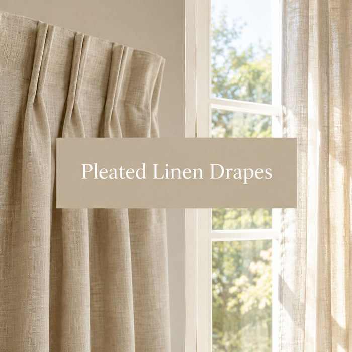 Pleated Linen Drapes: A Complete Buying and Styling Guide