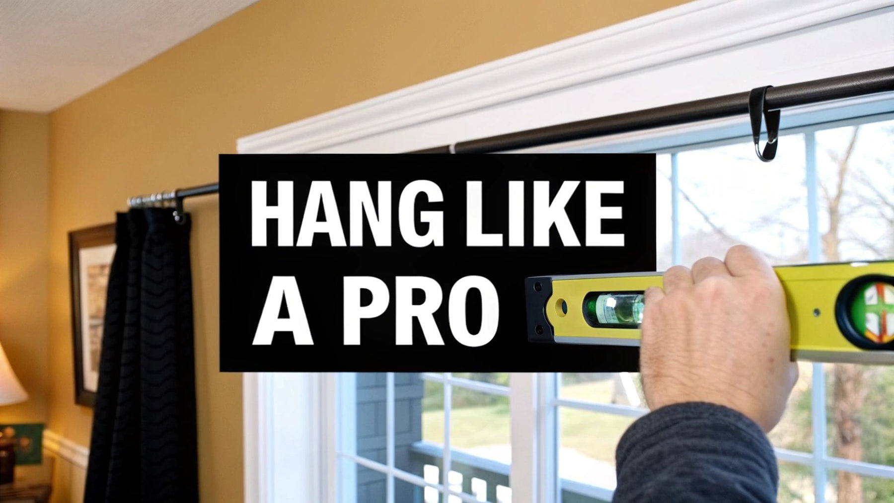 The Proper Way to Hang Curtains for a Designer Look