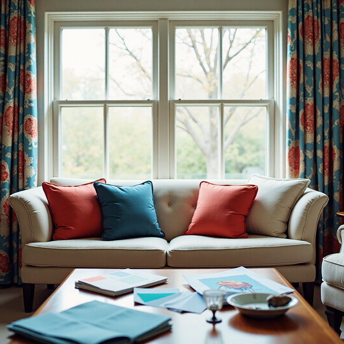 Choose the Perfect Blue and Red Floral Curtains for Your Home
