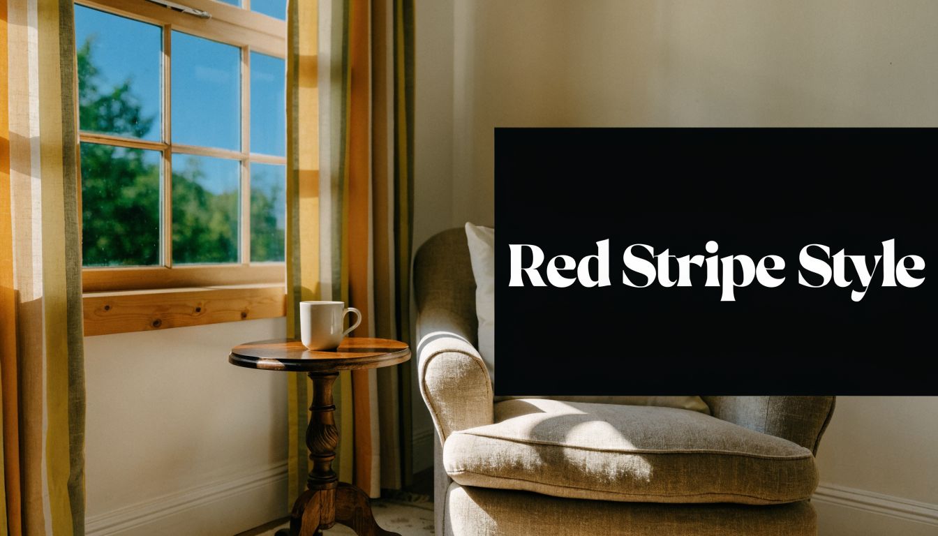 Red Stripe Curtains: The 2026 Guide to Timeless Style