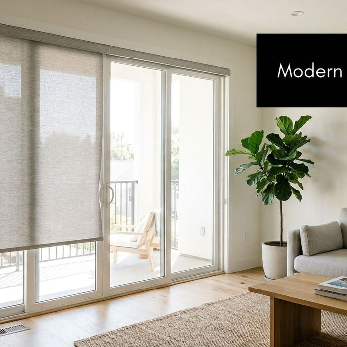 Roller Shades for Sliding Glass Doors: A Modern Guide