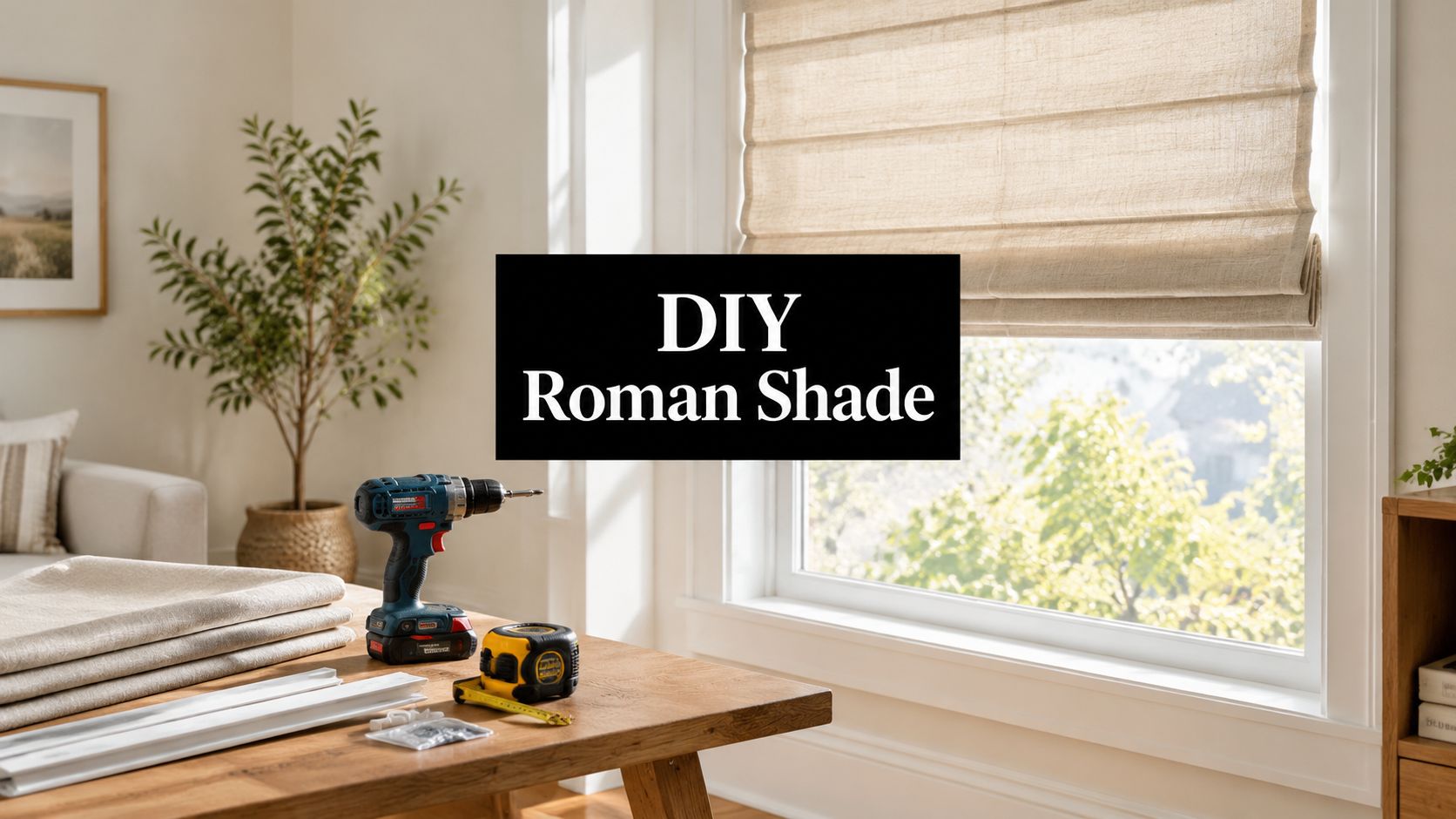 Transform Your Home with a Roman Shade DIY Kit