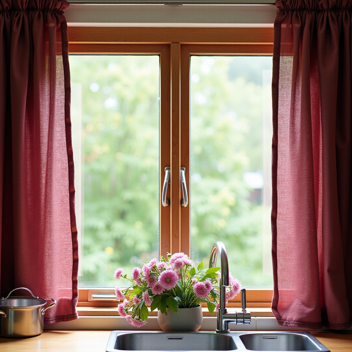 4 Steps to Choose Black Kitchen Window Curtains Perfectly