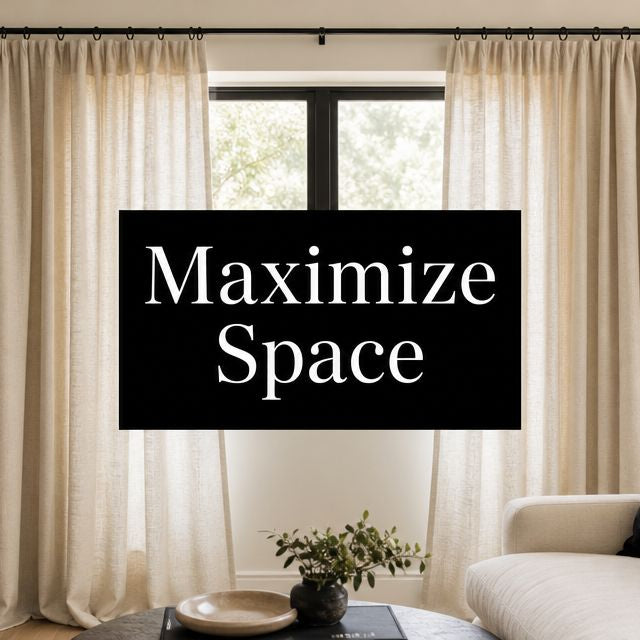 Small Window Drapery Ideas to Maximize Your Space