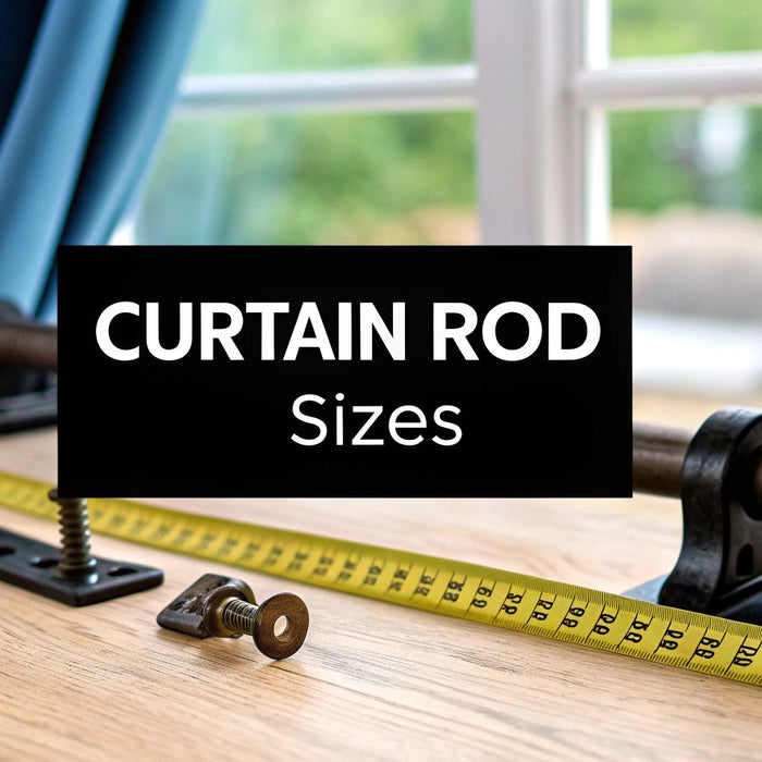 A Guide to Standard Curtain Rod Sizes for Perfect Windows