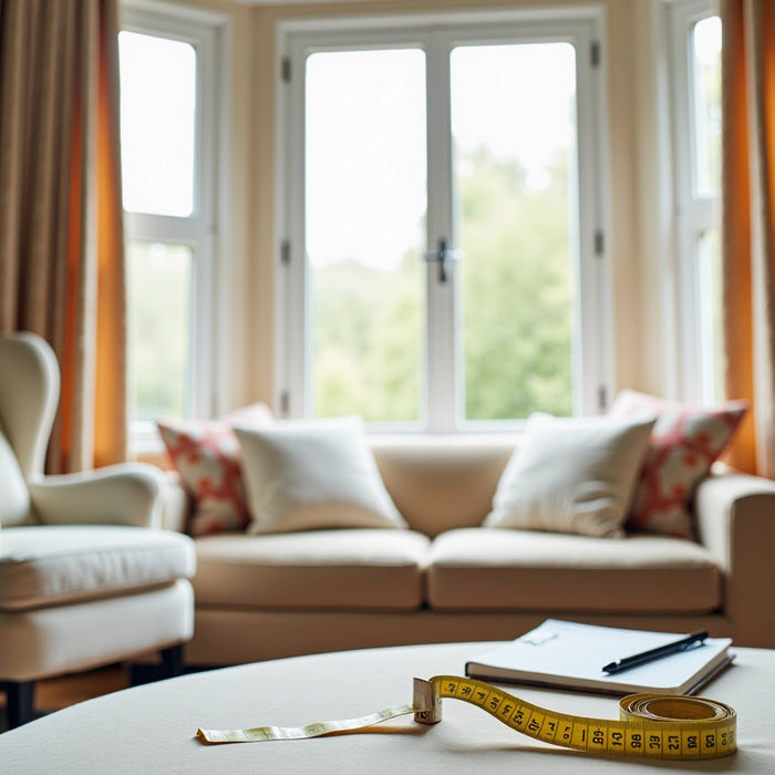 4 Steps to Perfectly Hang Bay Window Curtains