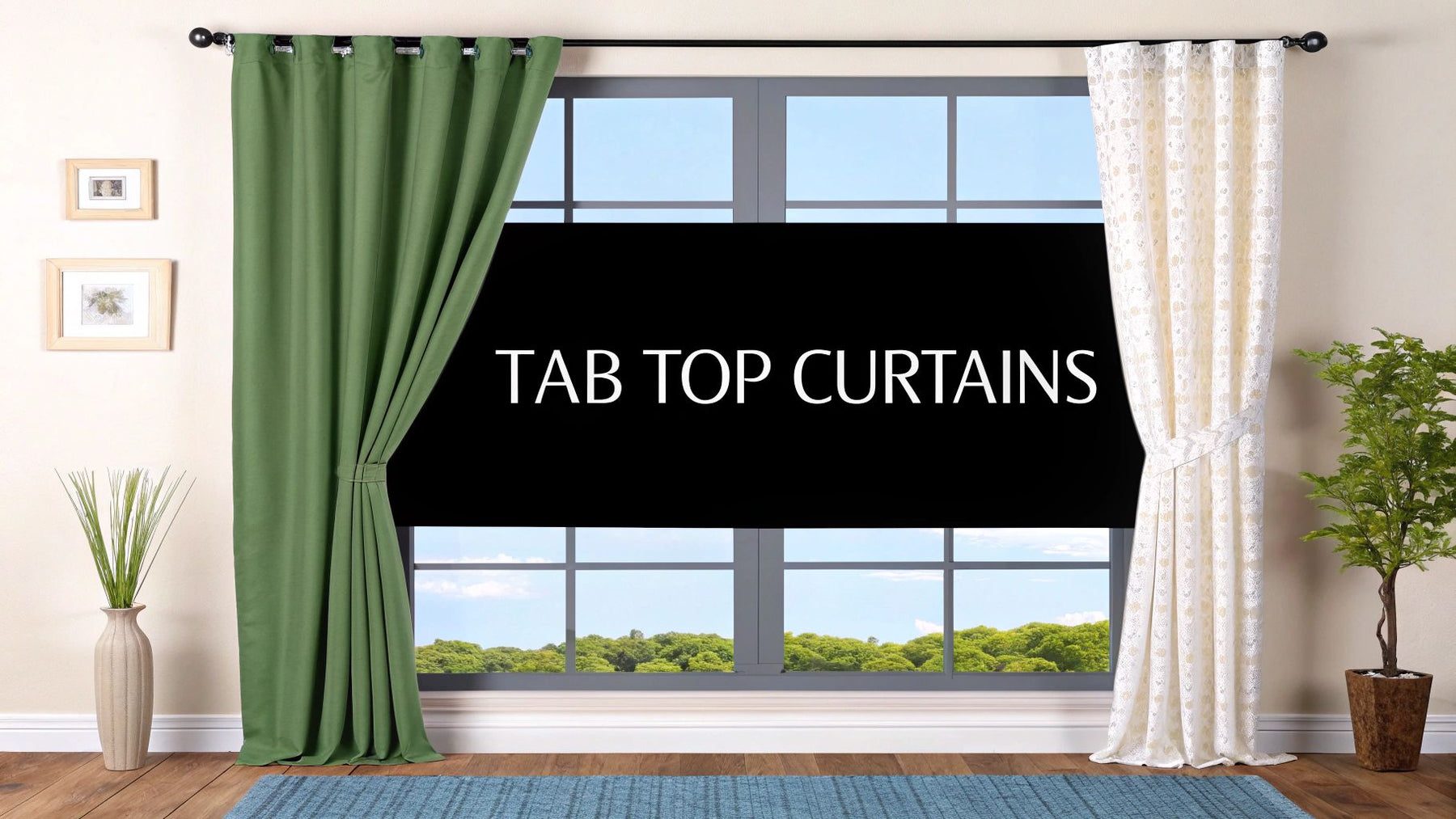 What Are Tab Top Curtains? A Guide to Effortless Style