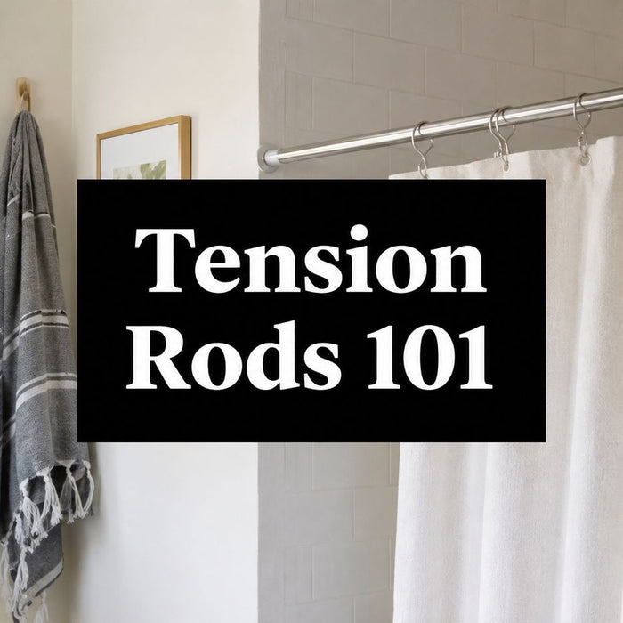 What Are Tension Rods and How They Actually Work