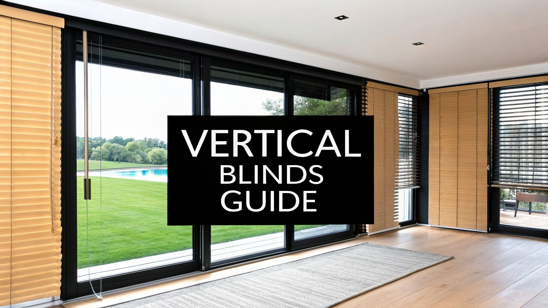 What Are Vertical Blinds? A Guide to Function, Style & Modern Use