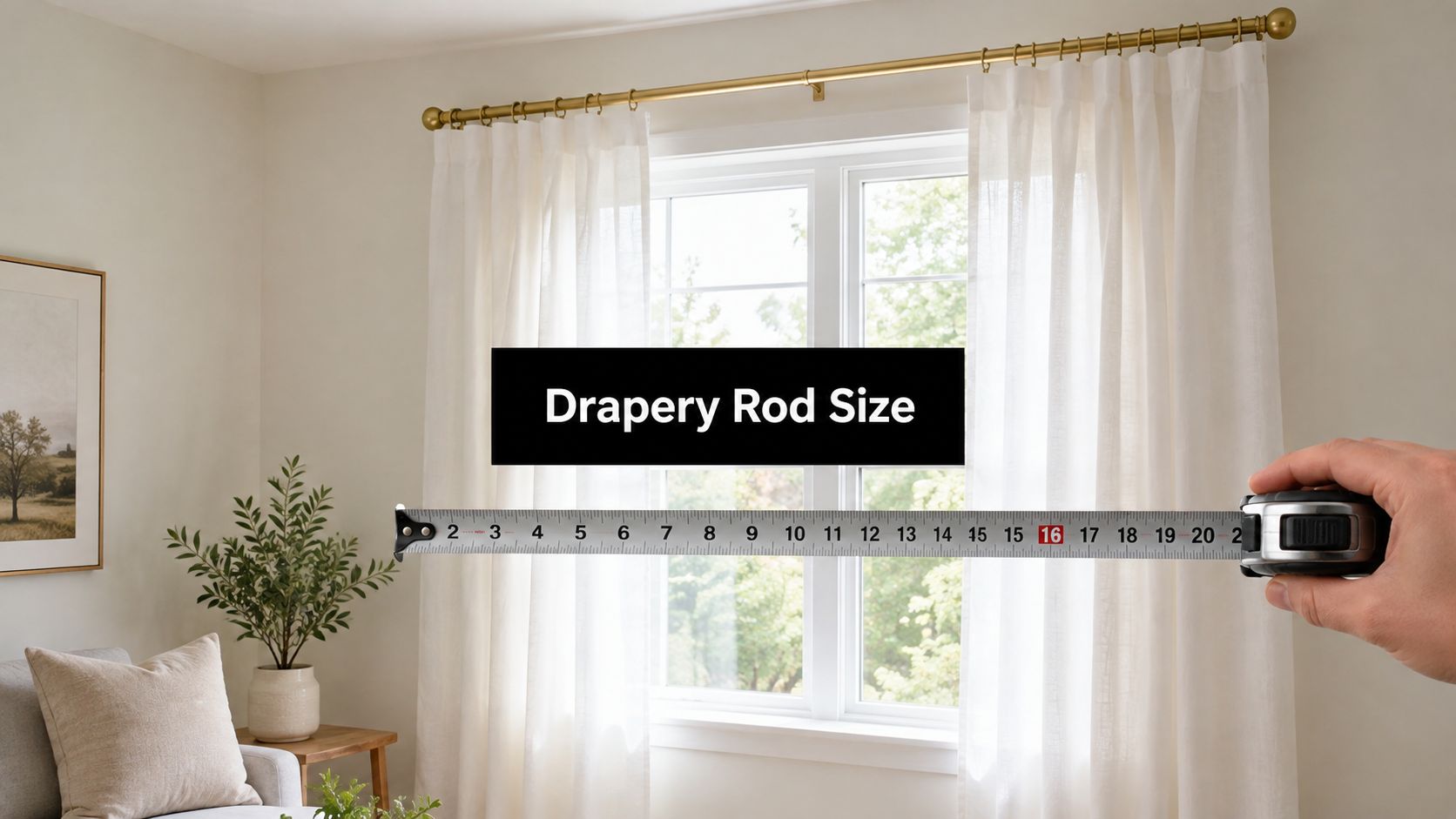 What Size Drapery Rod Do I Need: A Practical Guide