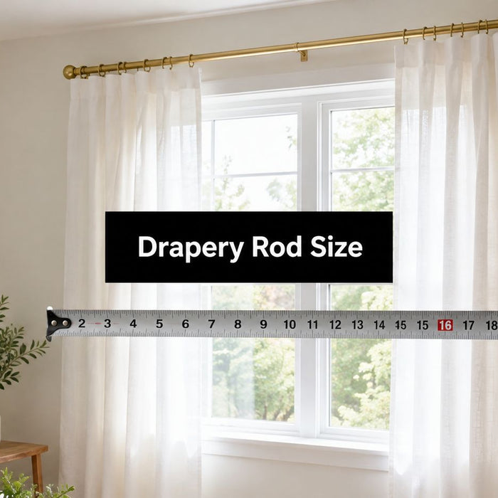 What Size Drapery Rod Do I Need: A Practical Guide