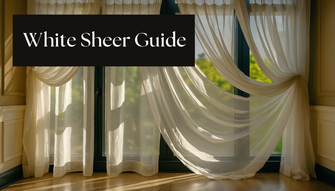 White Sheer Fabric: The Ultimate 2026 Buyer's Guide